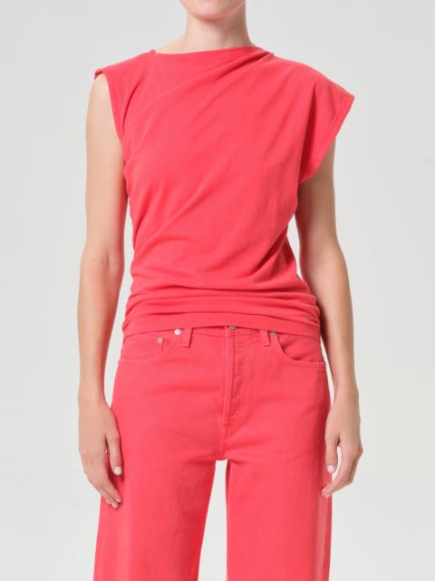 AGOLDE BETH TEE IN CARNIVAL