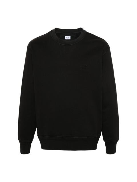 embroidered-logo cotton sweatshirt