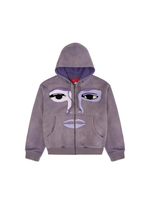 KidSuper FACE-PATCHWORK HOODIE