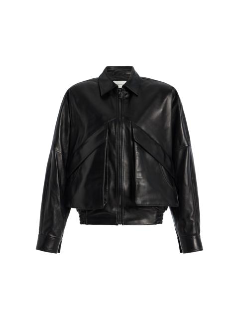MAGDA BUTRYM Sheep Leather Jacket black