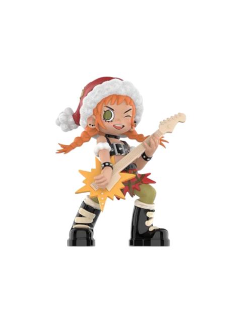 POP MART Pop Mart Lil Peach Riot Holiday Mixtape Series Gigi Rock the Night Away Figure
