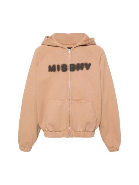 MISBHV logo-print cotton hoodie