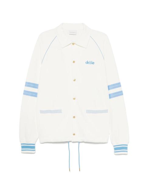 Drôle de Monsieur Polo shirt with logo