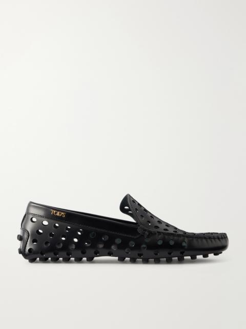 Tod's Gommino 22l Cut-out Leather Loafers