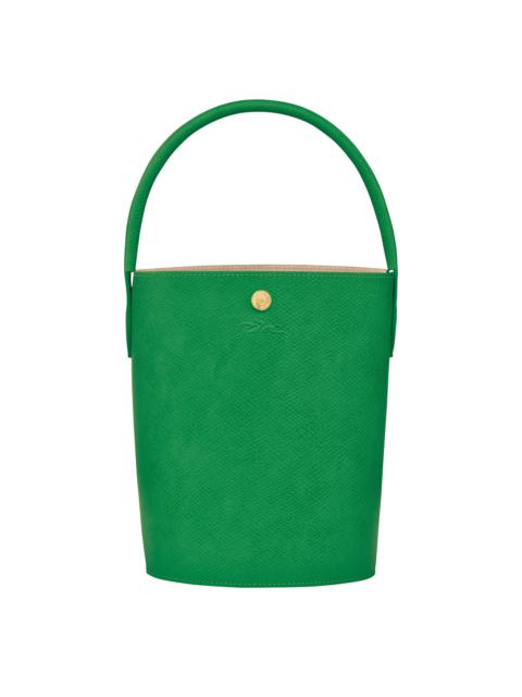 Épure S Bucket bag Green - Leather