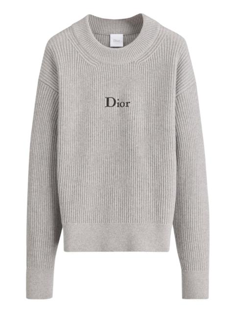 Dior RIBBED WOOL AND CASHMERE OVERSIZED SWEATER