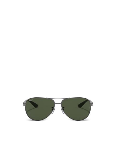 Ray-Ban double-bridge pilot-frame sunglasses