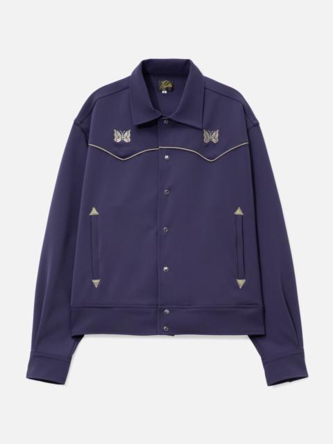 NEEDLES PIPING COWBOY JACKET - POLY DOUBLE CLOTH