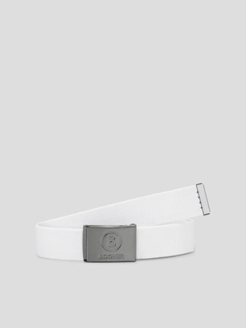 BOGNER Gino Belt in White