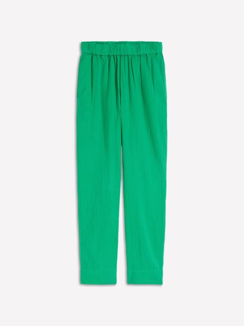 BODEN Double Cloth Crop Pants-Shamrock Green