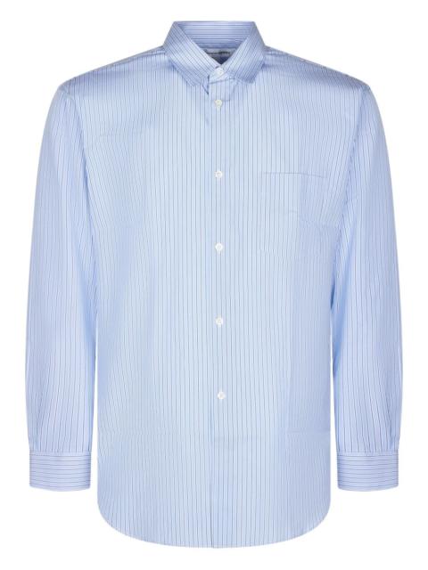 Comme Des Garçons chest-pocket striped shirt