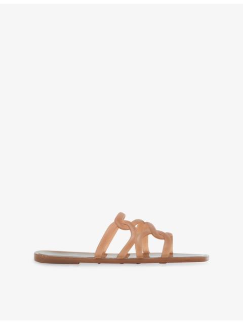 REISS Juliette Interlock Jelly Sliders