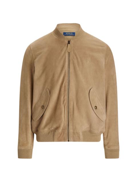 Polo Ralph Lauren suede bomber jacket