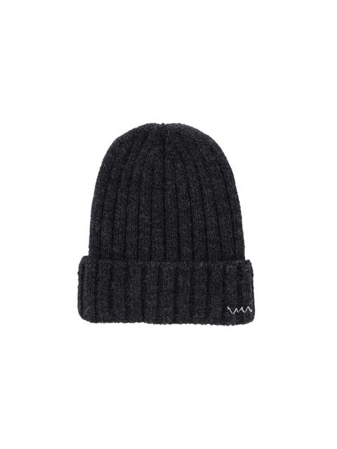 visvim KNIT CAP (WOOL) BLACK