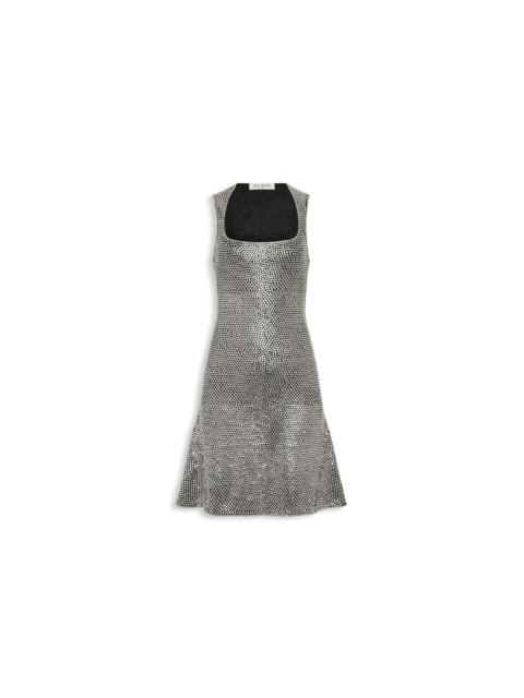 Alaïa STUDDED FLARED DRESS