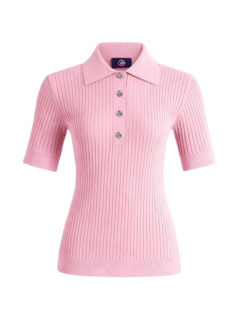 Fusalp Vera ribbed polo top