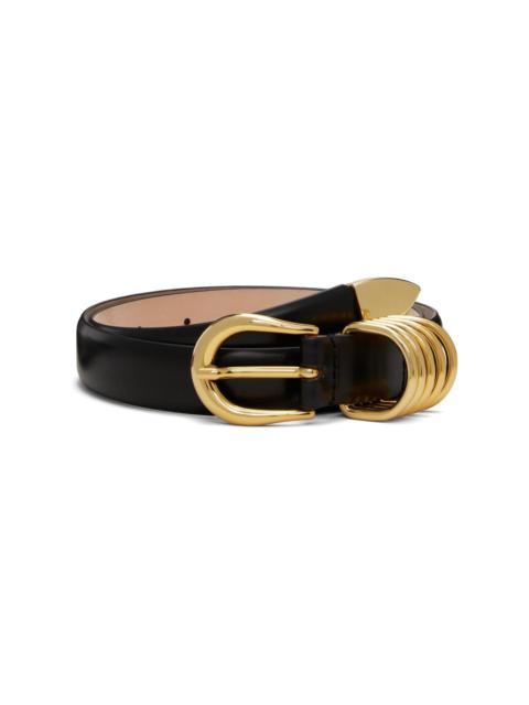 DÉHANCHE Black Hollyhock Belt