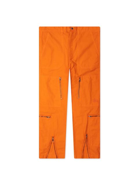 FLIGHT PANT RIPSTOP PIGMENT DYED - ORANGE