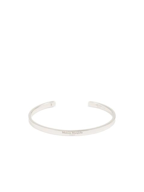 Maison Margiela logo-reference cuff bracelet
