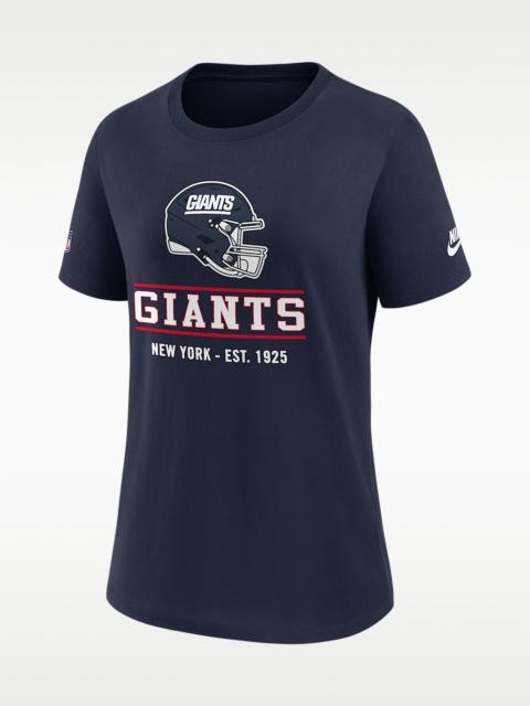 Nike New York Giants Sideline Alt Women's Nike Dri-FIT NFL T-Shirt