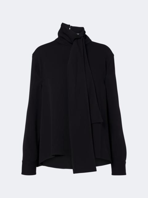 BALENCIAGA Silk and wool blouse