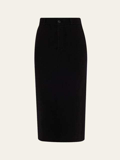 GUEST IN RESIDENCE Cashmere Tailored Skirt