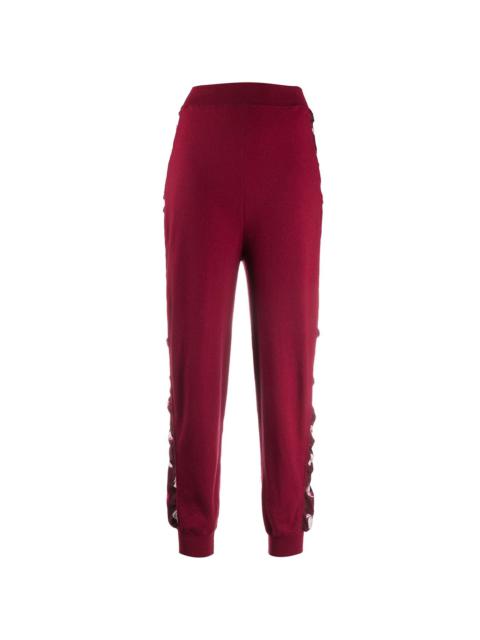 Stella McCartney side panelled track pants