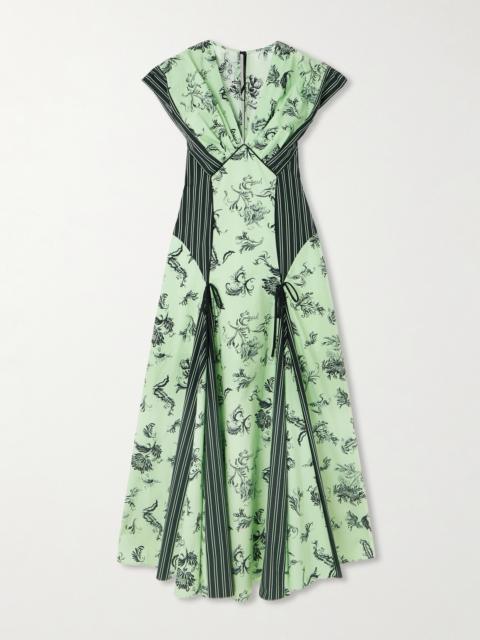 ALMAIS Dahlia Halter Dress - 4184D-LEMON | REVERSIBLE