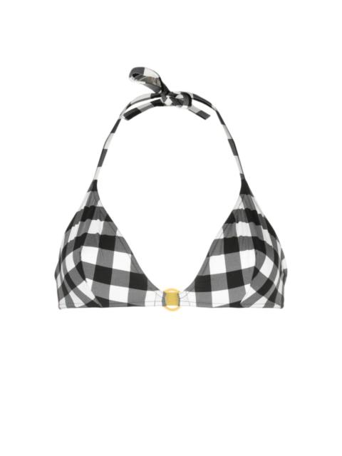 Culture triangle bikini top