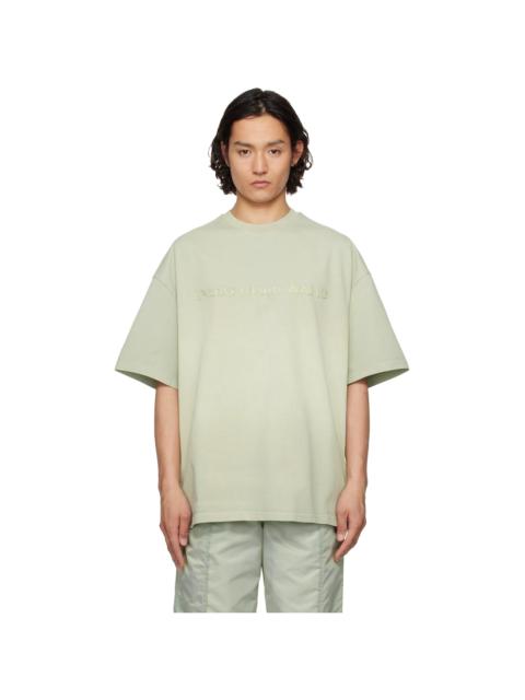 FENG CHEN WANG Green Tie Dye T-shirt