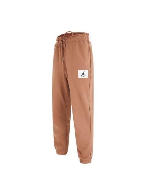 Jordan Men's Air Jordan Essentials Statement Casual Sports Knit Long Pants/Trousers Autumn Khaki DA9813-256