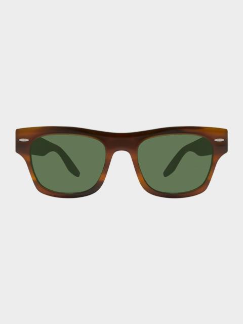BARTON PERREIRA Blackwell 53mm Acetate Square Sunglasses