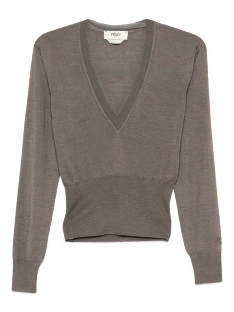 FENDI Fendi V-neck T-shirt