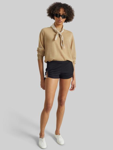 CHRISTOPHER ESBER Christopher Esber Droplet Crystal Track Shorts - Black