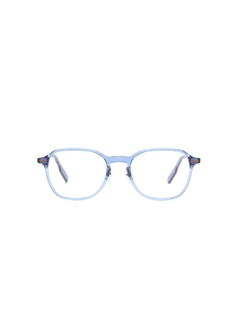 ZEGNA transparent square-frame glasses