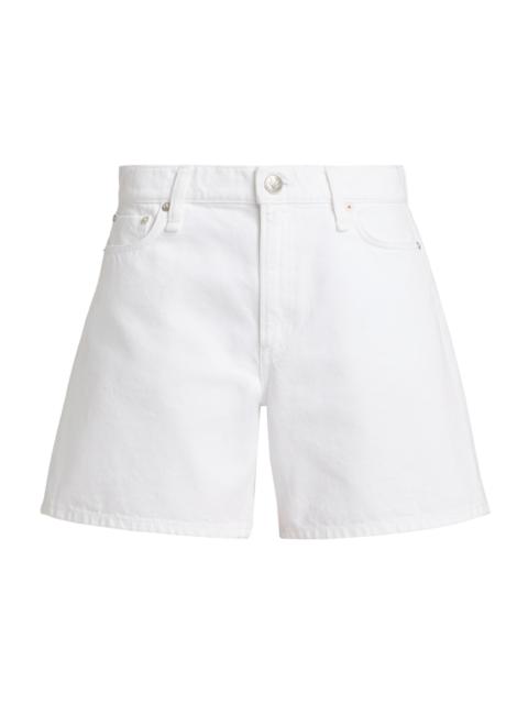 rag & bone Women's Kaia Denim Shorts - White