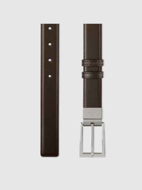 GUCCI Reversible belt with rectangular buckle