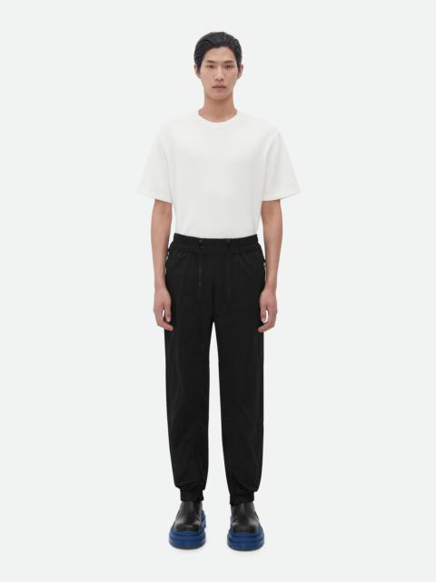 【関税込み】BOTTEGA VENETA CREPE NYLON JOGGERS WITH ZIPS Bottega Veneta CREPE NYLON JOGGERS WITH ZIPS | tizianafausti