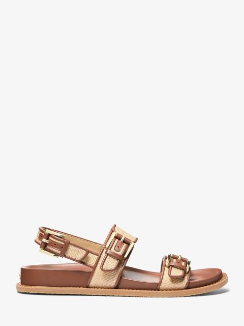 MICHAEL KORS Nia Woven Sandal