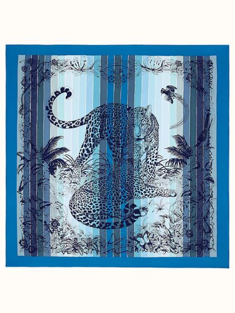 Hermès Jungle Love Rainbow scarf 90