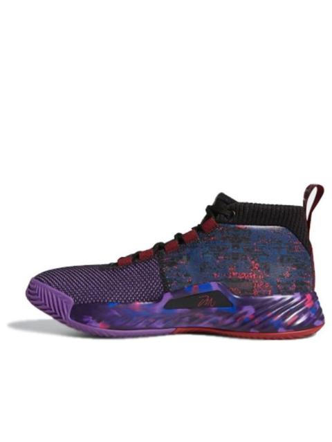 adidas Dame 5 Lillard Basketball 'Cblack Cburgu Scarle' EF8663