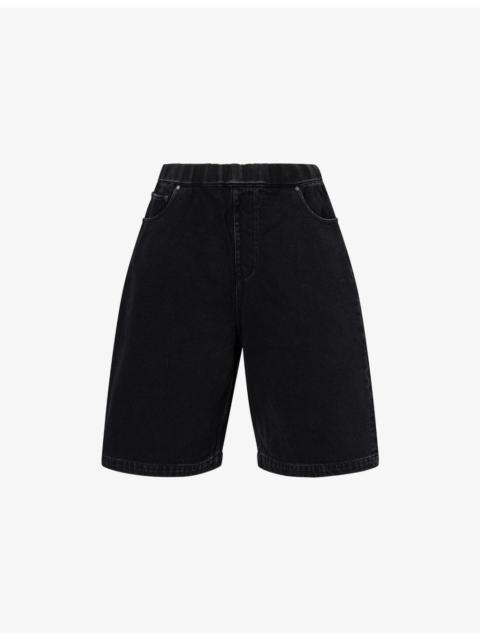 entire studios Spar Relaxed-Fit Denim Shorts