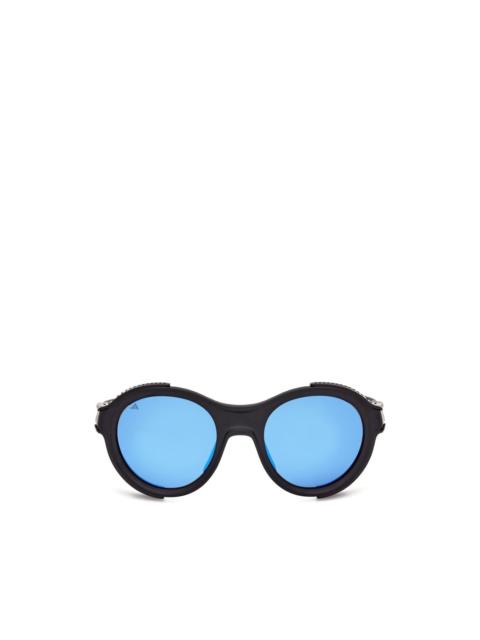 adidas Akrion RND round-frame side-shield sunglasses