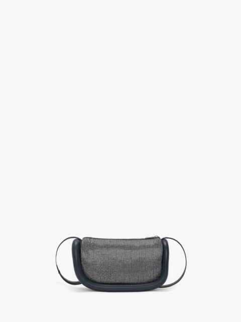 JW Anderson BUMPER-12 LEATHER CROSSBODY BAG WITH CRYSTAL