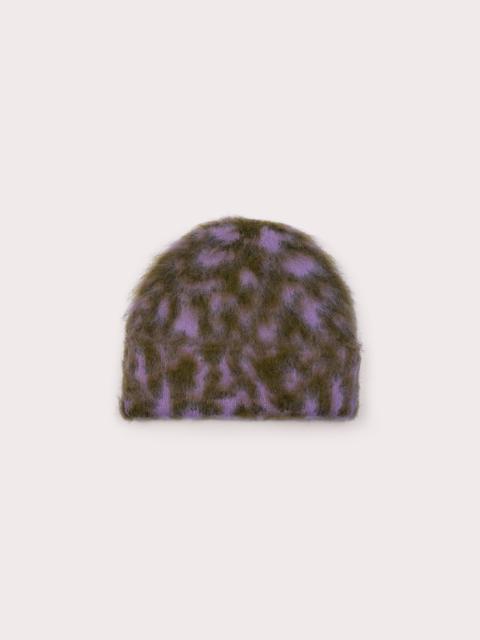 BY FAR CLIFFORD HAT LILAC PEAR ALPACA