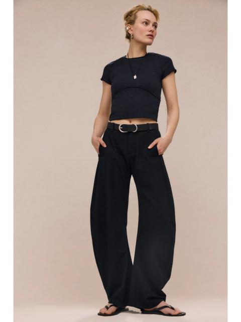 FREE PEOPLE We The Free Protagonist Cropped Cap Sleeve Tee
