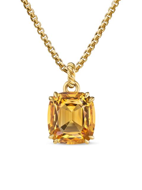 DAVID YURMAN Women's Marbella Pendant in 18K Yellow Gold - Citrine