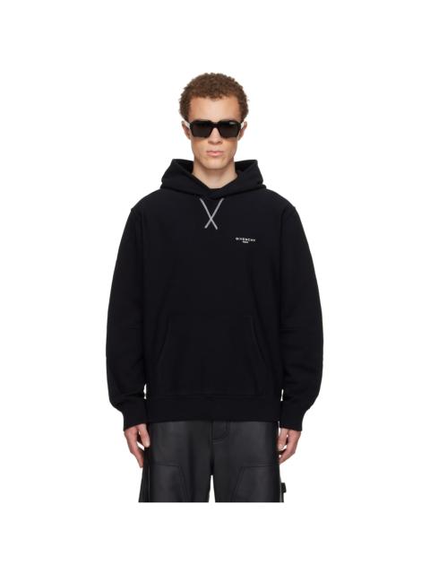 Givenchy Black Couture Seam Hoodie