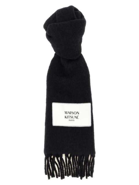 Maison Kitsuné Logo Scarf