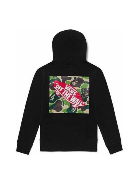 Vans Vans x BAPE Camo Pullover Hoodie 'Black' VN0A7XKM448